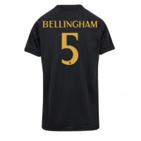Camiseta Real Madrid Jude Bellingham #5 Tercera Equipación Replica 2023-24 para mujer mangas cortas